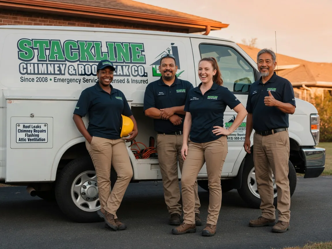 Chimney flashing repair company in Dille, WV
